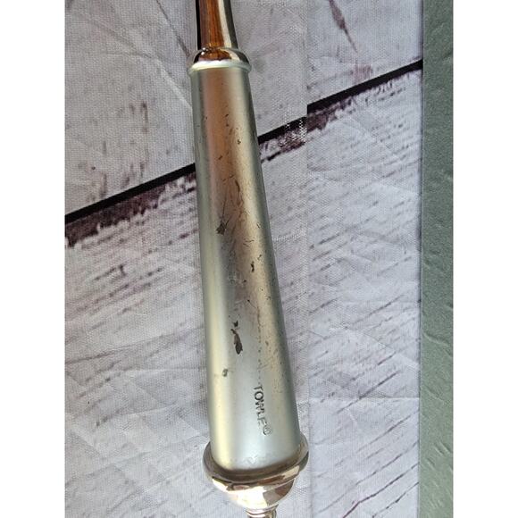 Towle Copenhagen Vintage Silver Plate Serving Spoon Large 10.75" in a Green Box - Picture 5 of 9